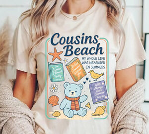 Summer I Turned Pretty Cousins Shirt, TSITP Cousins Beach Shirt Off White